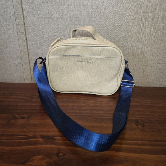 NAUTICA Crossbody Bag  Adjustable Strap Nylon Pockets - Picture 1 of 9